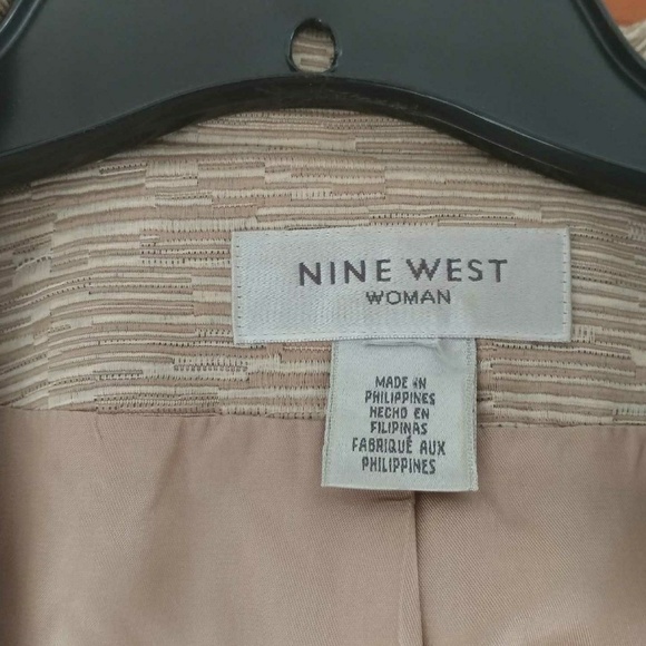 Nine West cream midi coat - Picture 3 of 3